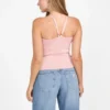 Sofie geribbelde Mirage-top