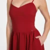 Sophie geweven midi-jurk Sophie geweven midi-jurk