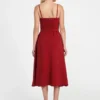 Sophie geweven midi-jurk Sophie geweven midi-jurk