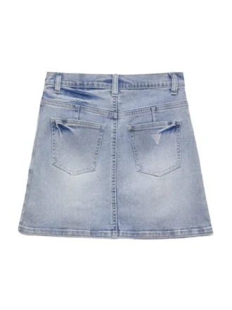 Sparkle denim rok (7-14)