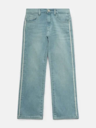 Sparkle-jeans met wijde pijpen (7-16)
