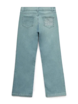 Sparkle-jeans met wijde pijpen (7-16)