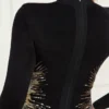 Sparkler-veloursjurk met pailletten Sparkler-veloursjurk met pailletten