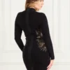 Sparkler-veloursjurk met pailletten Sparkler-veloursjurk met pailletten