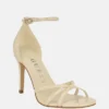 Spring geknoopte stilettohakken
