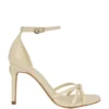 Spring geknoopte stilettohakken