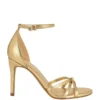 Spring geknoopte stilettohakken