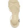 Spring geknoopte stilettohakken