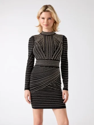 Stella mesh-jurk