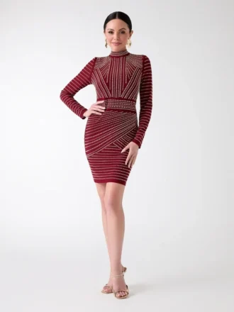 Stella mesh-jurk