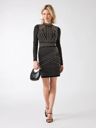 Stella mesh-jurk