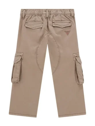Stijve gabardine cargobroek (2-7)