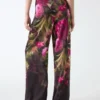 Strakke broek met print Strakke broek met print
