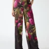 Strakke broek met print Strakke broek met print