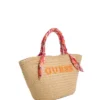Straw Beach Tote Shoppers