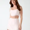 Stretch cropped top