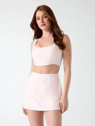 Stretch cropped top