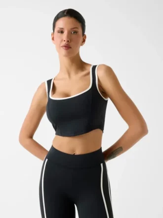 Stretch cropped top