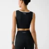 Stretch cropped top