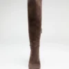 Suède kniehoge Stiletto-laars