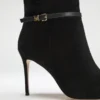 Suède kniehoge Stiletto-laars