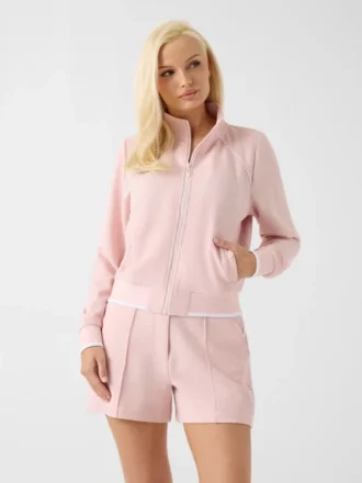 Sweatshirt met doorlopende rits