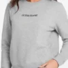 Sweatshirt met geborduurd logo Sweatshirt met geborduurd logo