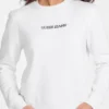 Sweatshirt met geborduurd logo Sweatshirt met geborduurd logo