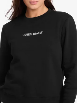 Sweatshirt met geborduurd logo