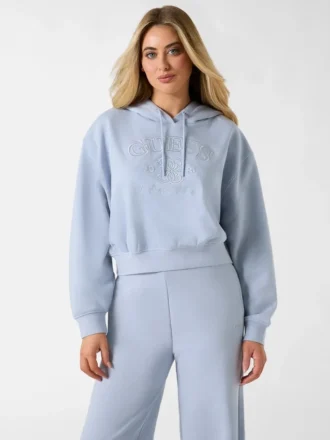 Sweatshirt met geborduurd logo