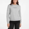 Sweatshirt met geborduurd logo Sweatshirt met geborduurd logo