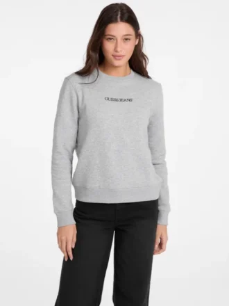 Sweatshirt met geborduurd logo