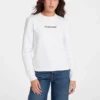 Sweatshirt met geborduurd logo Sweatshirt met geborduurd logo