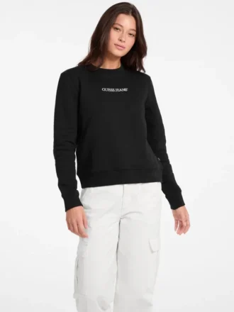 Sweatshirt met geborduurd logo