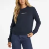 Sweatshirt met geborduurd logo Sweatshirt met geborduurd logo