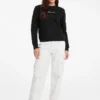 Sweatshirt met geborduurd logo Sweatshirt met geborduurd logo