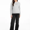 Sweatshirt met geborduurd logo Sweatshirt met geborduurd logo
