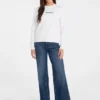 Sweatshirt met geborduurd logo Sweatshirt met geborduurd logo