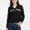 Sweatshirt met halve rits