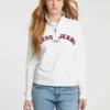Sweatshirt met halve rits Sweatshirt met halve rits