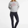 Sweatshirt met klassiek cursief logo Sweatshirt met klassiek cursief logo
