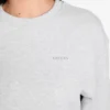 Sweatshirt met logo en ronde hals