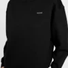 Sweatshirt met logo en ronde hals