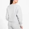 Sweatshirt met logo en ronde hals