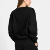 Sweatshirt met logo en ronde hals