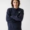 Sweatshirt met polo-hals Sweatshirt met polo-hals