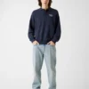 Sweatshirt met polo-hals Sweatshirt met polo-hals