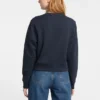 Sweatshirt met ronde hals en borduursel Sweatshirt met ronde hals en borduursel