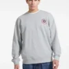 Sweatshirt met ronde hals en varsity-logo Sweatshirt met ronde hals en varsity-logo