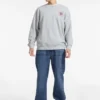Sweatshirt met ronde hals en varsity-logo Sweatshirt met ronde hals en varsity-logo